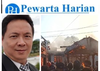 Kebakaran Menghanguskan Rumah di Langowan, Walukow Soroti Sistem Damkar Minahasa