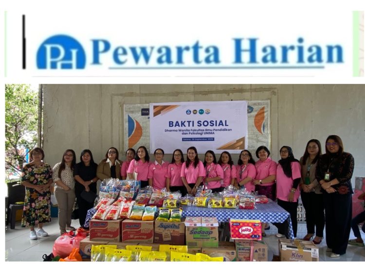 Dharma Wanita Persatuan FIPP Unima Gelar Bakti Sosial di SLB Paulus Tomohon