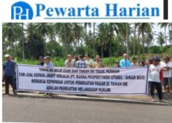 Jimmy Widjaya Bangun Pagar di Atas Lahan Sengketa: Aparat Justru Jadi Pelindung?