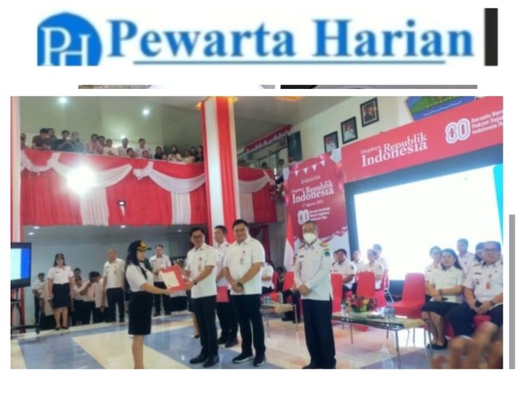 Bupati Joune Ganda Serahkan SK PPPK Tahap II, Wujud Pengabdian dan Harapan Baru bagi ASN Minahasa Utara