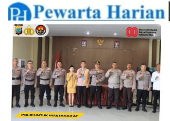 Polres Boltim Gelar Apel Pagi, Kapolres Tekankan Disiplin dan Hindari Pelanggaran