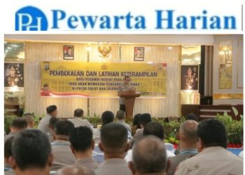 Personal Polda Sulut dan jajaran ikuti pembekalan dan latram jelang purna Tugas