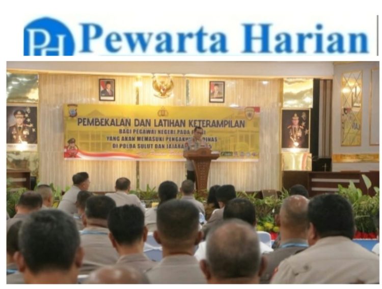 Personal Polda Sulut dan jajaran ikuti pembekalan dan latram jelang purna Tugas