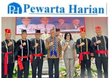 Sekda Minahasa Hadiri Penutupan Pelatihan Kepemimpinan Nasional Tingkat II Angkatan VIII Tahun 2025
