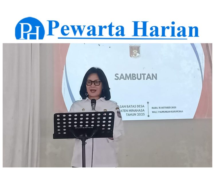 Sekda Lynda Watania Buka Kegiatan Fasilitasi Penegasan Batas Desa 2025