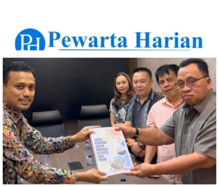 Bupati Minahasa Serahkan Proposal Lanjutan Revitalisasi Danau Tondano ke Kementerian PUPR RI