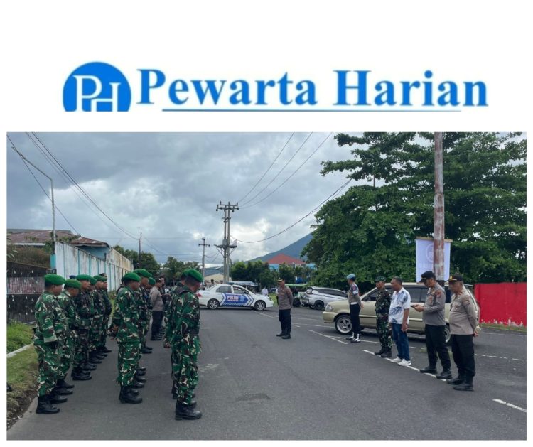 Ratusan Personel TNI Polri dan Dishub Amankan KKR & Seminar Persekutuan Doa Miracle di Kota Bitung