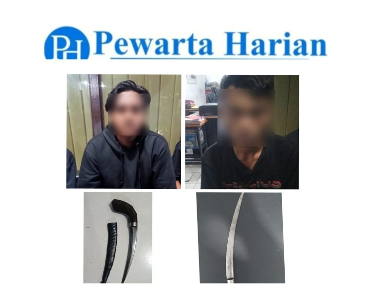 Humas Polres Bitung Tim Resmob Polres Bitung Ringkus Dua Pelaku Penikaman di Girian Indah
