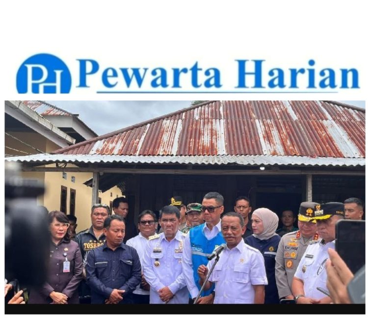 kunjungan Menteri Energi dan Sumber Daya Mineral di Langowan