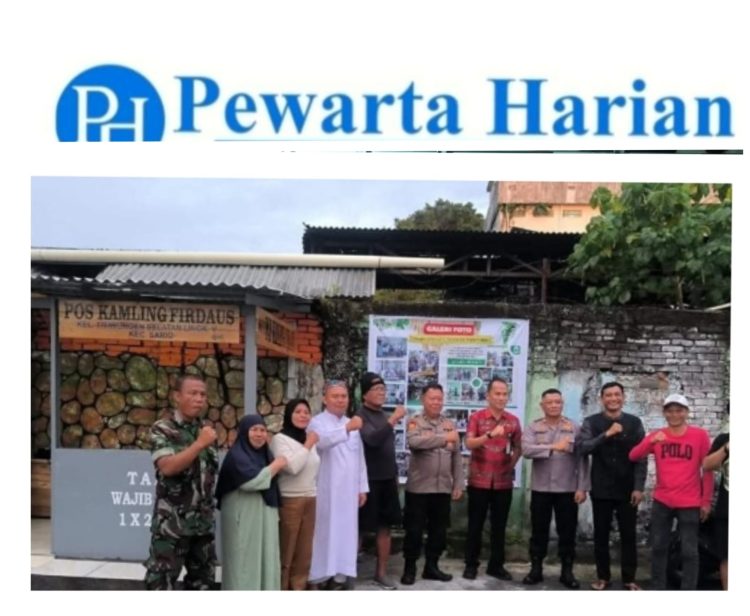 Kapolsek Sario Resmikan Pos Kamling, Wujud Nyata Komitmen Bersama Warga Jaga Kamtibmas