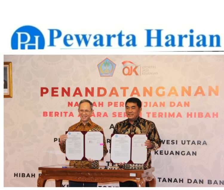 Pemprov Sulut Dorong Literasi Keuangan Lewat Hibah Aset ke OJKGubernur Sulawesi Utara