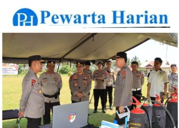 Waka Polda Sulut Tinjau Kesiapsiagaan Polres Boltim, Tekankan Pelayanan Terbaik dan Integritas