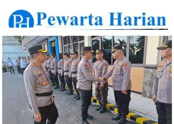 Humas Polres Bitung Waka Polda Sulut Kunjungi Polres Bitung, Apresiasi Kesiapan Tanggap Darurat Bencana