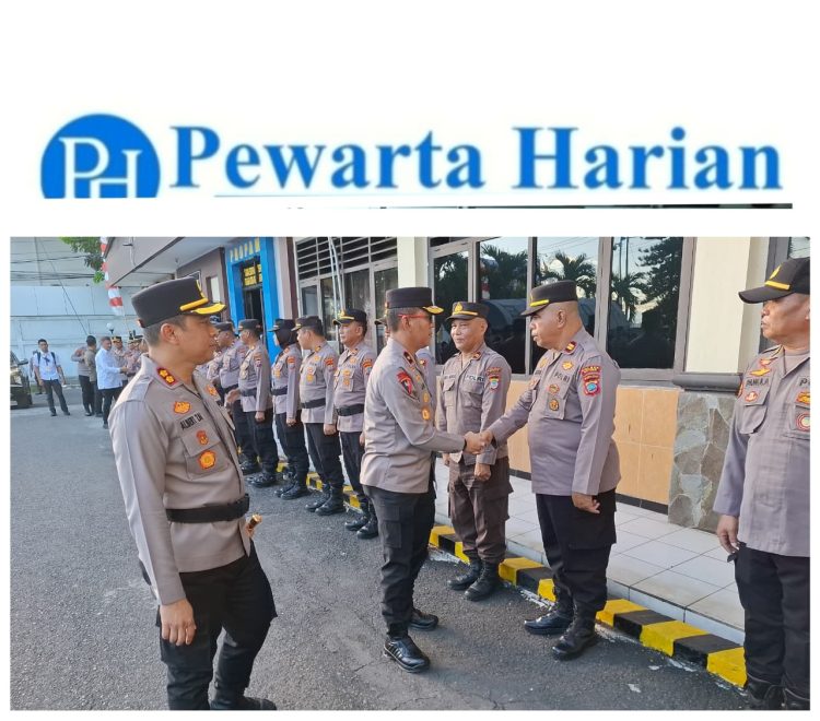 Humas Polres Bitung Waka Polda Sulut Kunjungi Polres Bitung, Apresiasi Kesiapan Tanggap Darurat Bencana