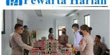 Distribusi Perdana Makanan Bergizi Gratis, SPPG SPN Polda Sulut Siapkan 1.086 Porsi untuk 12 Sekolah