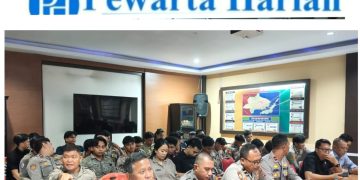 Lemdiklat Polri Gelar Pengkajian Hasil Didik T.A. 2022 di Polres Bitung