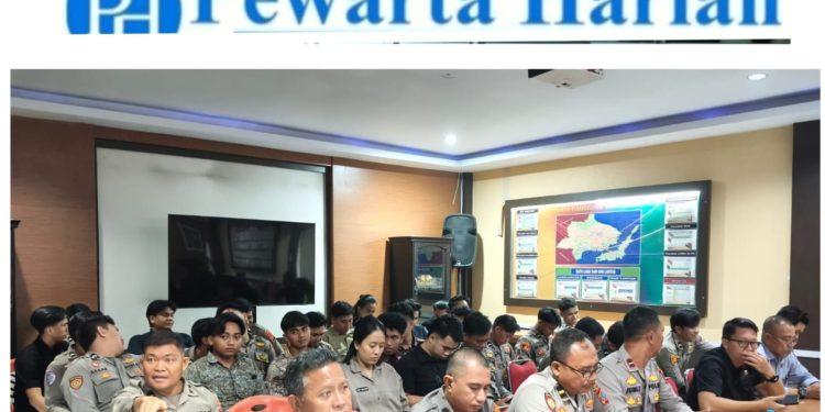 Lemdiklat Polri Gelar Pengkajian Hasil Didik T.A. 2022 di Polres Bitung