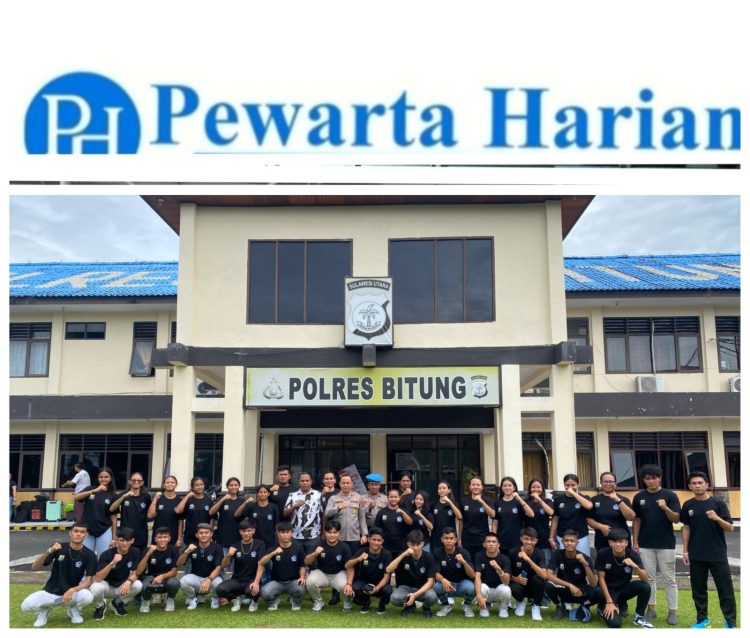 Kapolres Bitung Lepas Kontingen Voli Kota Bitung ke PORPROV Manado: Tekankan Sportivitas dan Semangat Juang