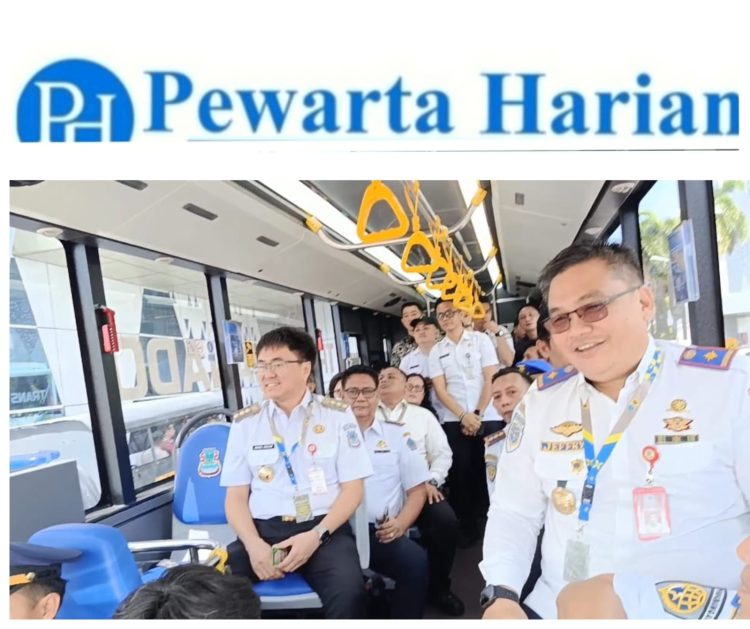 Manado Resmi Luncurkan Bus BTS, Dua Koridor Mulai Beroperasi Hari Ini