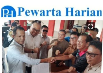 Calvin Castro Resmi Daftar Calon Ketua KONI Manado, Diantar Dua Staf Khusus Gubernur Sulut
