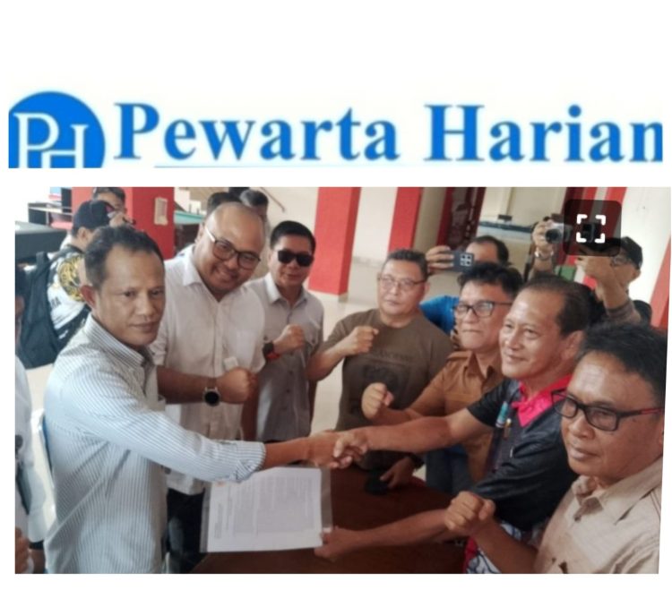 Calvin Castro Resmi Daftar Calon Ketua KONI Manado, Diantar Dua Staf Khusus Gubernur Sulut