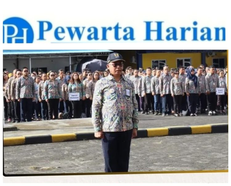 UPT Kementerian Pekerjaan Umum Sulut Gelar Upacara Peringatan Hari Bakti PU ke-80