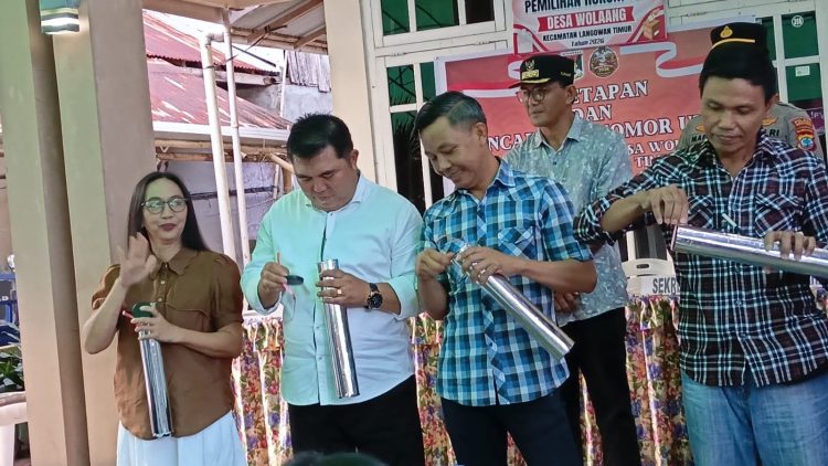 Demokrasi Desa Wolaang Menghangat, Empat Calon Hukum Tua Siap Bertarung